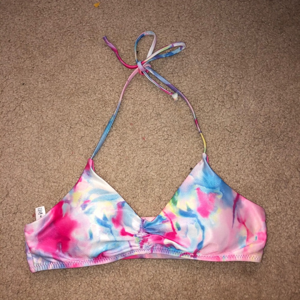 aeropostale tye dye bikini top